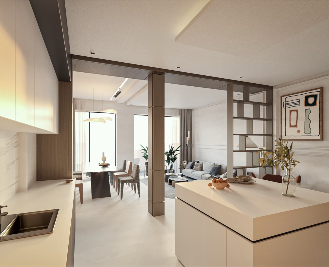 Appartement Jnan California — Réaménagement