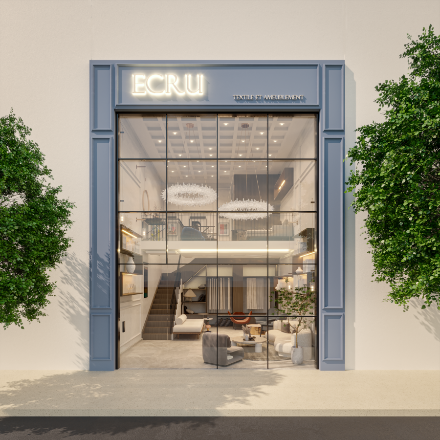 Boutique Écru (Fabric Store Design)